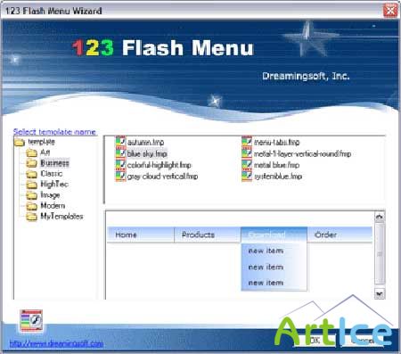 123 Flash Menu v1.7