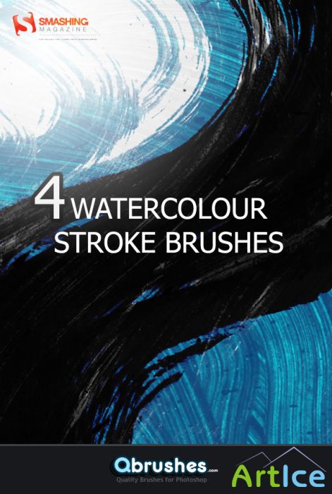 Watercolour Stroke Brushes