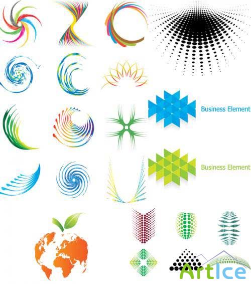 Logos design element from SS