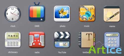 Beautiful iphone Icons