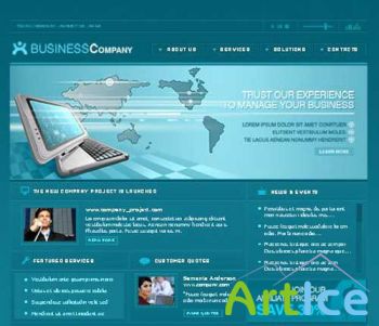 TM 9475 Business Company Web Template