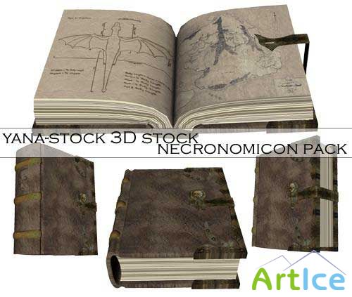 3D Stock - Necronomicon Pack