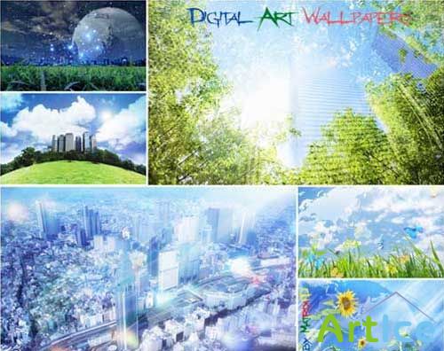 40 Digital Art Nature Wallpapers