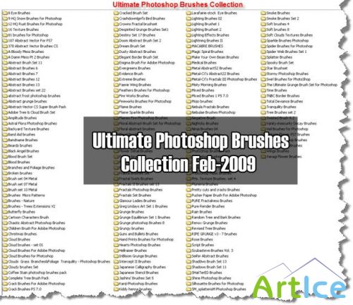 Ultimate Photoshop Brushes Collection February 2009