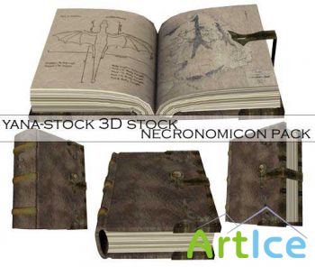 3D Stock - Necronomicon Pack