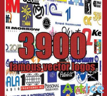 3900 famous vector logos
