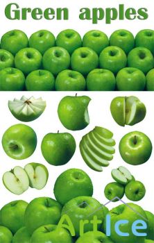   - Green apples