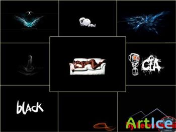 Black Wallpapers Collection N&#186;2