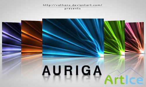 Auriga Abstract Wallpaper Pack