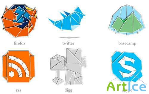 Web 2.0 origami