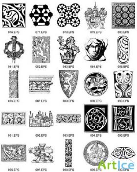 Dover ClipArt - Medieval Illustrations