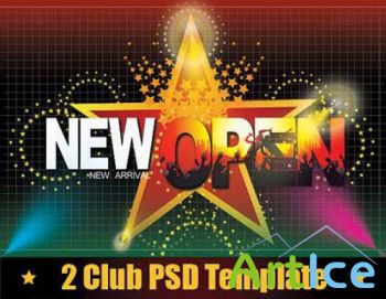 Club PSD Template