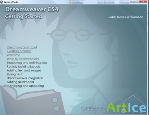 Lynda.com Dreamweaver CS4 Getting Started (2008) - Video Tutorial