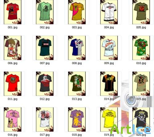 T-shirts Collection part 1
