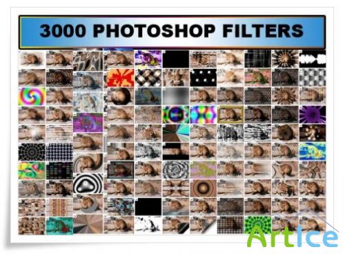 3000 Photoshop Filters