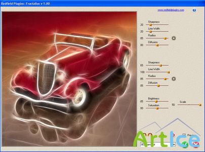 Redfield Fractalius 1.32 for Adobe Photoshop