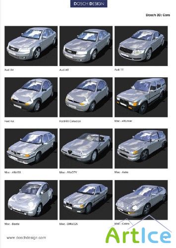 Dosch 3D Cars Models