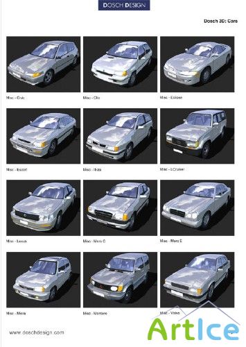 Dosch 3D Cars Models