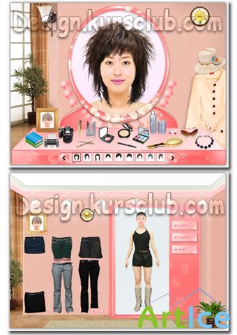 Virtual HairStyle Fab 2.0