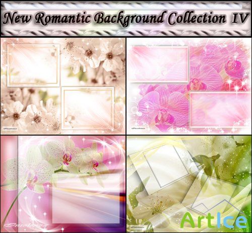 PSD Romantic Backgrounds 4