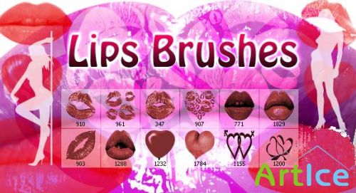 Lips brushes