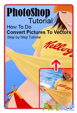 How To Make Vector From A picture - Photoshop Tutorial