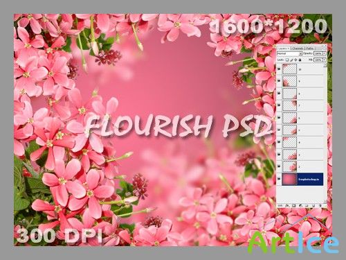 Flourish PSD - The heaven