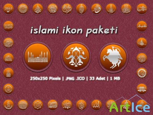 Islamic icons pack