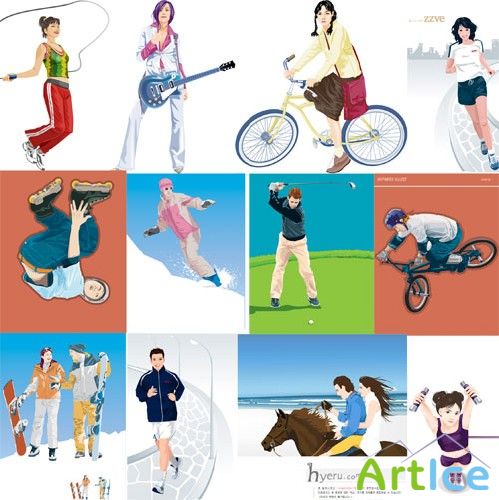 Vector Clipart Collection Set 01