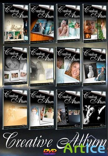 Creative Album Wedding Collection Volumes 1 thru 12
