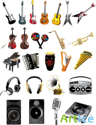 Music instruments and equipment