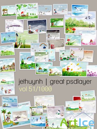 jethuynh - Great Psdlayer collection vol 51/1000