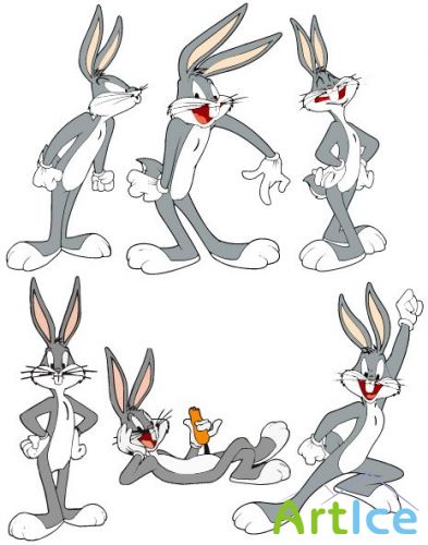 Vector Bugs Bunny