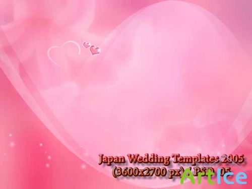 Japan Wedding Templates / (3600x2700) / PSD_05