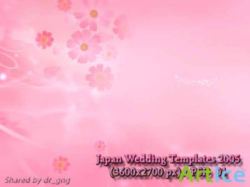 Japan Wedding Templates / (3600x2700) / PSD_10
