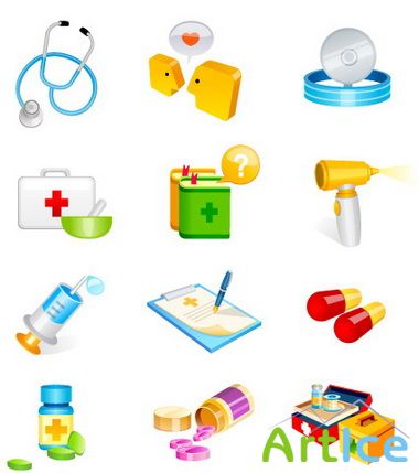 Vector Icons Medical