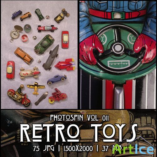 PhotoSpin Vol 011 - Retro Toys