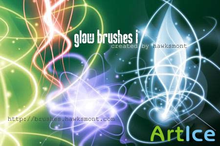 Glow Part I: Photoshop & Gimp Brushes