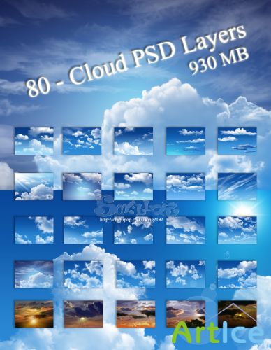 Cloud PSD Layers