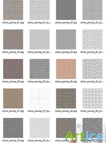 AmbientLight Texture - Stone Paving Texture Collection