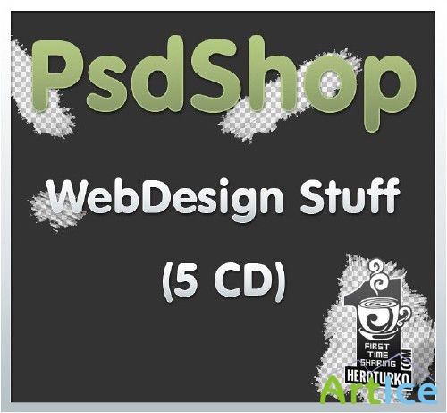 PSDShop - WebDesign Stuff - 5 CD