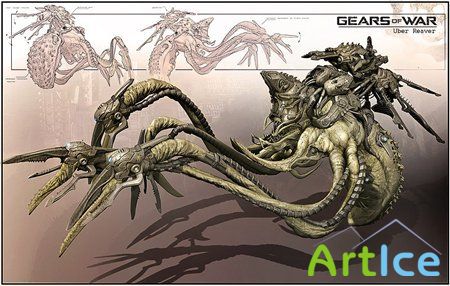 The Gnomon Workshop - Gears Of War Creature Design (2009 .)