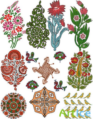 Ornaments and patterns 19      19
