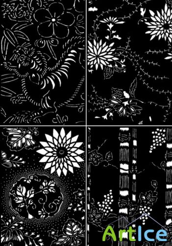 Japanese ornaments and patterns 2       2