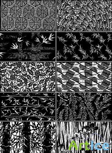 Japanese ornaments and patterns 9       9