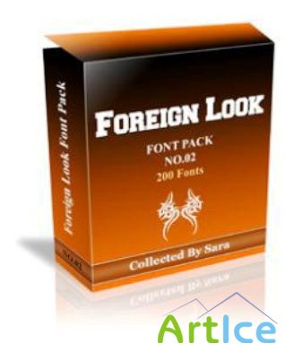 Foreign Look Font Pack