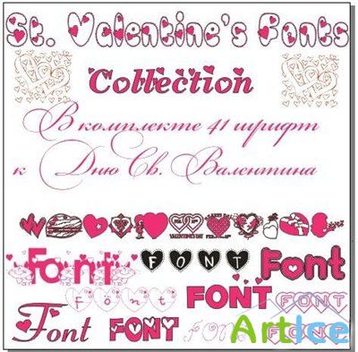Love Fonts Pack#2