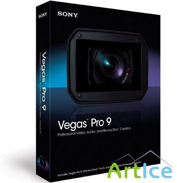 Sony Vegas PRO 9.0a Build 704 (x32 & x64) (Release: 17.07.2009)