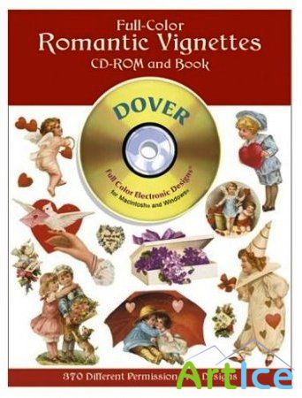 Dover Full - Color Romantic Vignettes