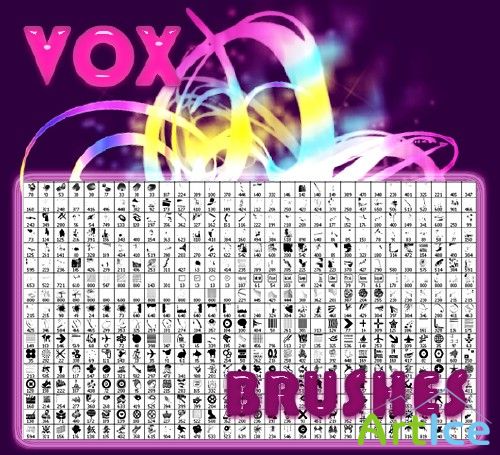 Vox Brushes - 1400   Photoshop